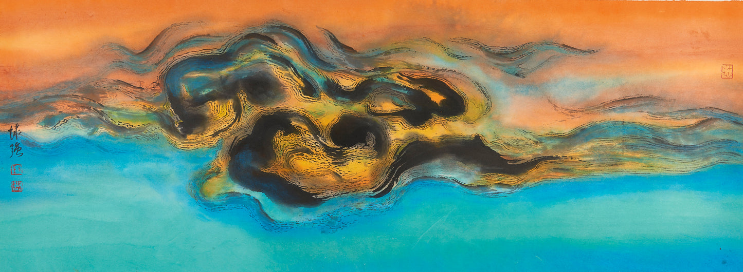 2024a Capriccio on Clouds and Water No.1 雲水隨想之一