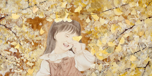 4143b The Love of Ginkgo 杏好是你